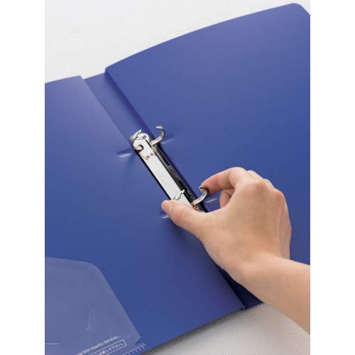 Amazon | リヒトラブ リングファイル A4 2穴 黒 F877U-24 | O型リング